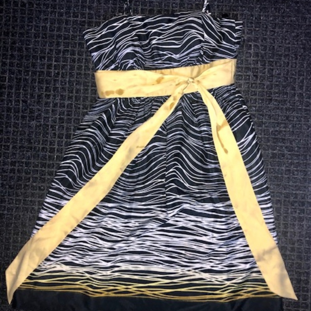 Max & Cleo spaghetti strap Cocktail mini-dress